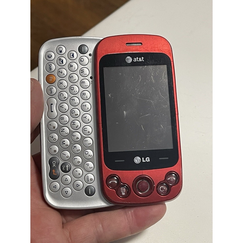 LG Neon II 2 GW370 - Blue (AT&T) Cellular Slide Cell Phone , Vintage